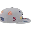 cappello-piatto-grigio-snapback-9fifty-scattered-grapefruit-league-logo-di-mlb-di-new-era