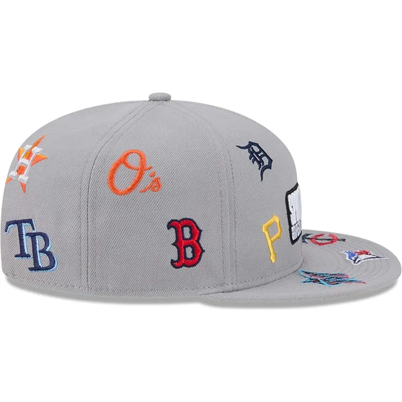 cappello-piatto-grigio-snapback-9fifty-scattered-grapefruit-league-logo-di-mlb-di-new-era