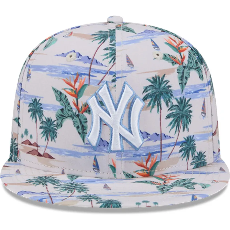 cappello-piatto-multicolore-snapback-9fifty-print-dei-new-york-yankees-mlb-di-new-era