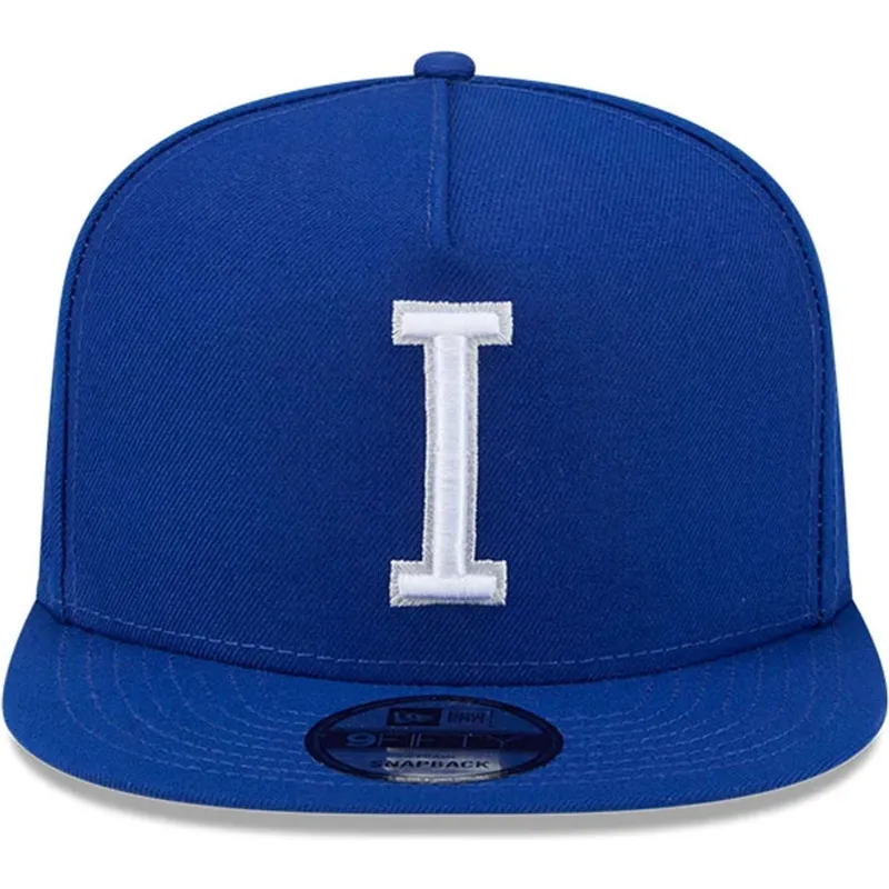 cappello-piatto-blu-snapback-9fifty-a-frame-italy-world-baseball-classic-2026-di-world-baseball-classic-di-new-era