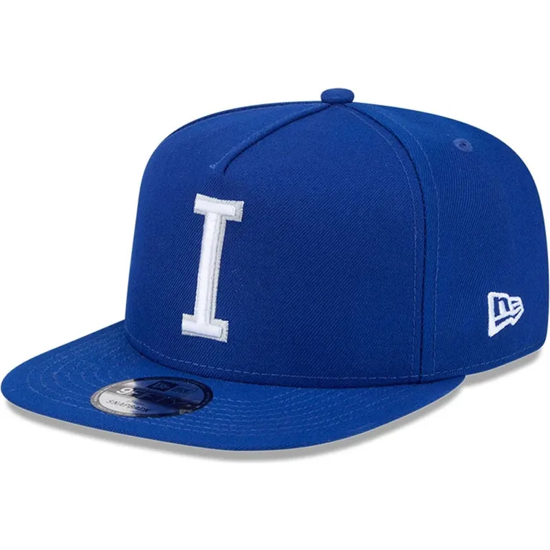 cappello-piatto-blu-snapback-9fifty-a-frame-italy-world-baseball-classic-2026-di-world-baseball-classic-di-new-era
