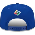 cappello-piatto-blu-snapback-9fifty-a-frame-italy-world-baseball-classic-2026-di-world-baseball-classic-di-new-era