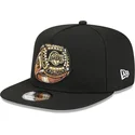 cappello-piatto-nero-snapback-9fifty-a-frame-ring-dei-los-angeles-lakers-nba-di-new-era