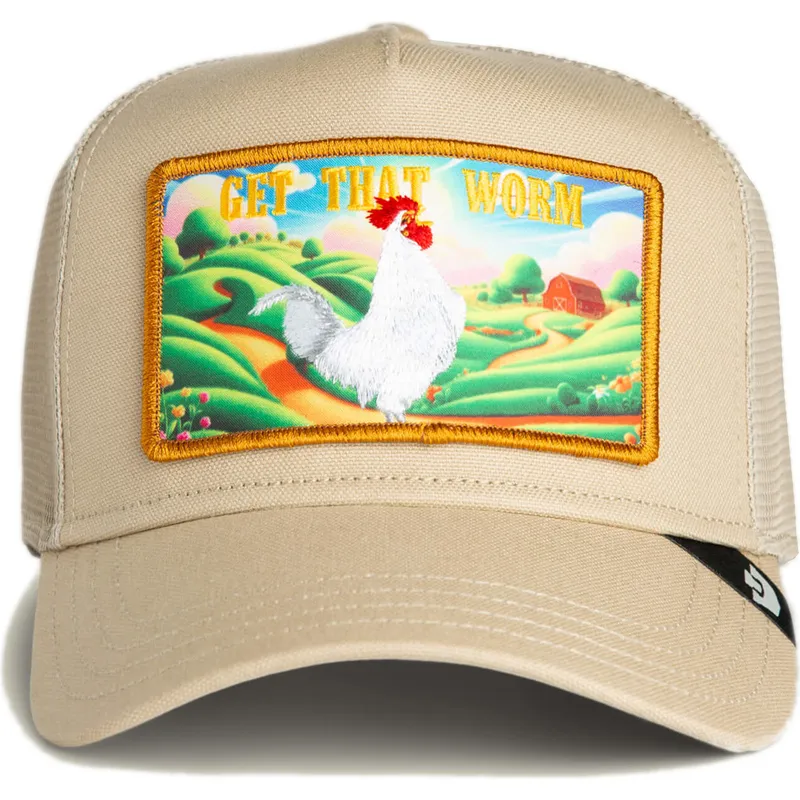 cappellino-trucker-beige-gallo-get-that-worm-greener-grass-the-farm-di-goorin-bros