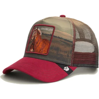 Cappellino trucker multicolore cavallo Gambler Stallion In The Element The Farm di Goorin Bros.