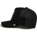 cappellino-trucker-nero-cane-doberman-black-out-doberman-metallic-the-farm-di-goorin-bros