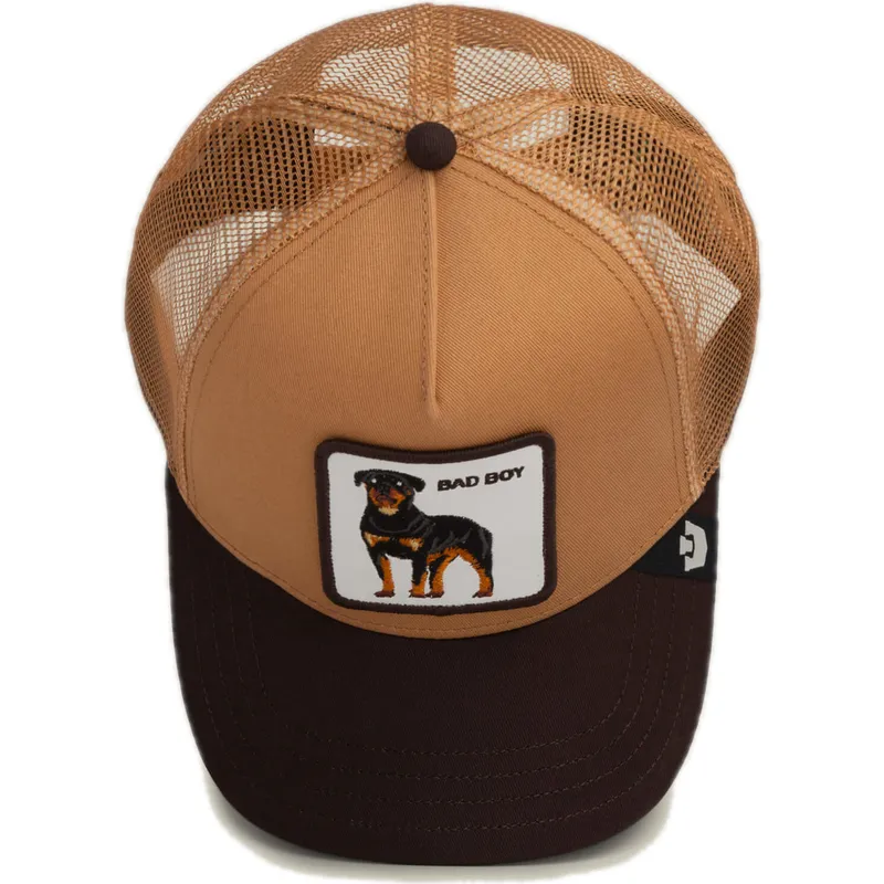 cappellino-trucker-marrone-rottweiler-bad-boy-the-farm-di-goorin-bros