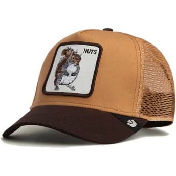 Cappellino trucker marrone scoiattolo Nuts The Farm di...