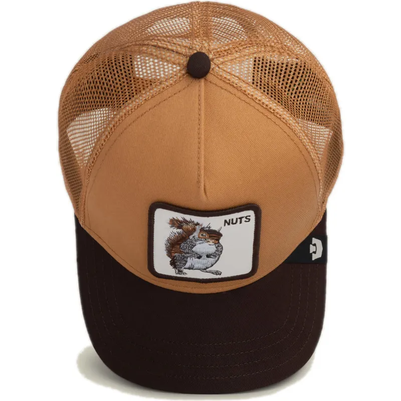 cappellino-trucker-marrone-scoiattolo-nuts-the-farm-di-goorin-bros