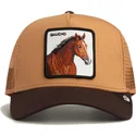 cappellino-trucker-marrone-cavallo-gaucho-the-farm-di-goorin-bros