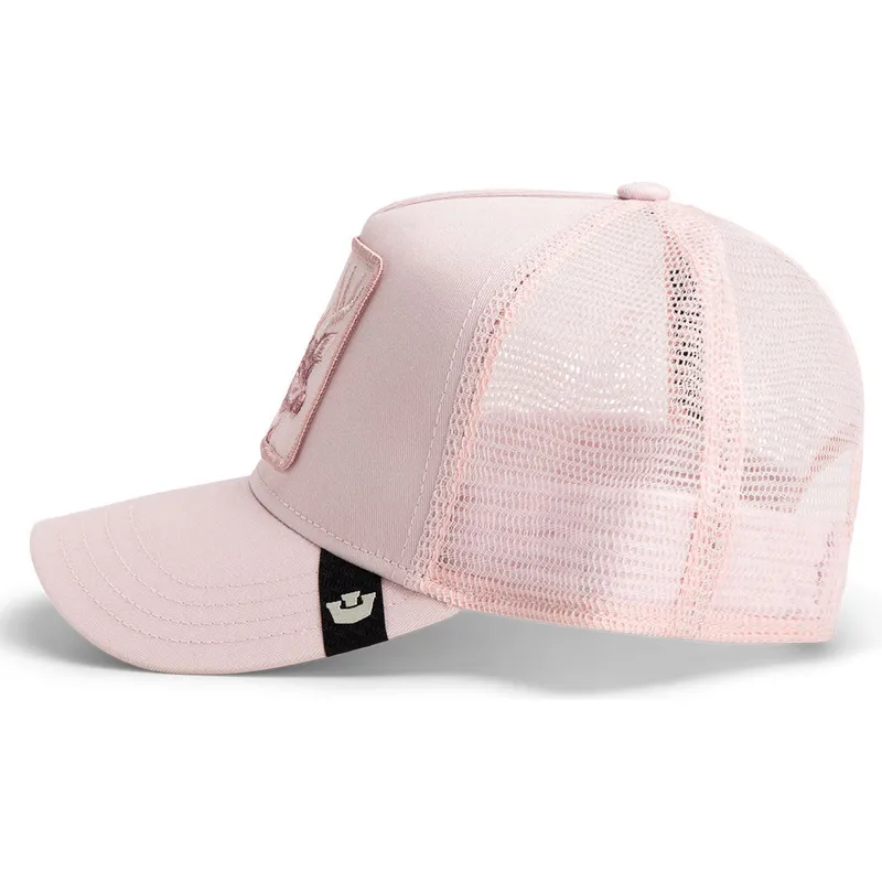 cappellino-trucker-rosa-cervo-bae-monochrome-the-farm-di-goorin-bros
