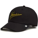 cappellino-visiera-curva-nero-regolabile-script-papa-di-goorin-bros