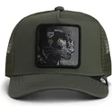 cappellino-trucker-verde-per-bambino-pantera-panther-mini-the-farm-di-goorin-bros