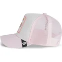 cappellino-trucker-bianco-e-rosa-per-bambino-papero-whisper-silly-the-farm-di-goorin-bros