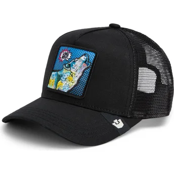 Cappellino trucker nero lupo Lone Wolf Pop Art 2 The Farm di Goorin Bros.