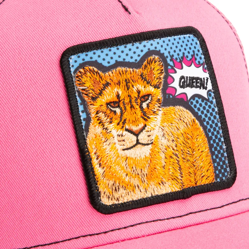 cappellino-trucker-rosa-leona-queen-pop-art-2-the-farm-di-goorin-bros