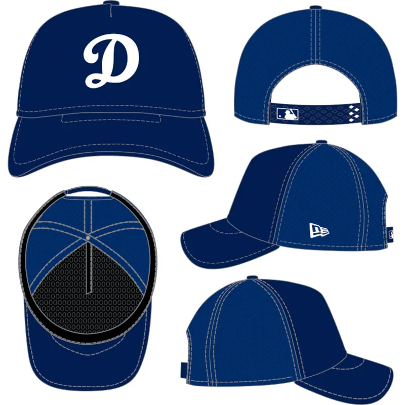 cappellino-trucker-blu-9forty-apex-batting-practice-logo-dei-los-angeles-dodgers-mlb-di-new-era