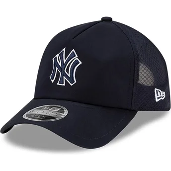 Cappellino trucker blu navy con logo blu navy 9FORTY APEX Batting Practice dei New York Yankees MLB di New Era