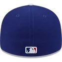 cappellino-curvo-blu-e-bianco-aderente-59fifty-spring-training-dei-los-angeles-dodgers-mlb-di-new-era