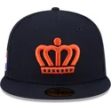 cappello-piatto-blu-marino-regolabile-59fifty-the-netherlands-2026-world-baseball-classic-di-new-era