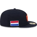 cappello-piatto-blu-marino-regolabile-59fifty-the-netherlands-2026-world-baseball-classic-di-new-era