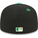 cappello-piatto-nero-aderente-59fifty-saint-patrick-s-day-dei-los-angeles-dodgers-mlb-di-new-era