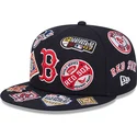 cappello-piatto-blu-marino-regolabile-59fifty-all-over-dei-boston-red-sox-mlb-di-new-era