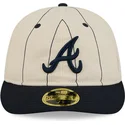 cappellino-curvo-beige-chiuso-59fifty-retro-crown-linen-di-atlanta-braves-mlb-di-new-era