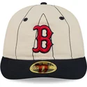 cappellino-curvo-beige-regolabile-59fifty-retro-crown-linen-dei-boston-red-sox-mlb-di-new-era