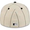 cappello-piatto-beige-chiuso-59fifty-retro-crown-linen-dei-chicago-white-sox-mlb-di-new-era
