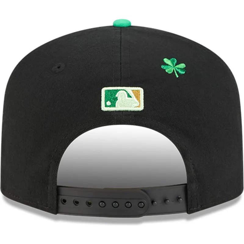 cappellino-curvo-nero-snapback-19twenty-saint-patrick-s-day-dei-los-angeles-dodgers-mlb-di-new-era
