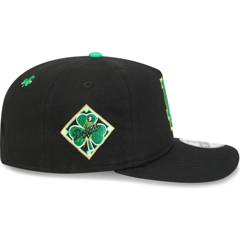 cappellino-curvo-nero-snapback-19twenty-saint-patrick-s-day-dei-los-angeles-dodgers-mlb-di-new-era