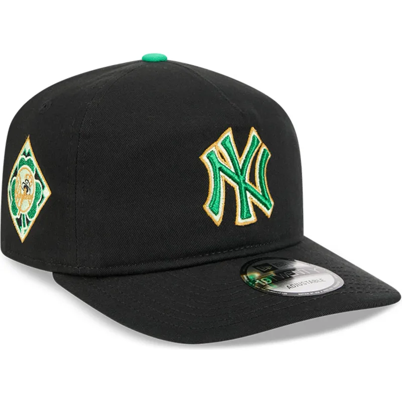 cappellino-curvo-nero-snapback-19twenty-saint-patrick-s-day-dei-new-york-yankees-mlb-di-new-era