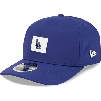 Cappellino curvo blu snapback 9SEVENTY Stretch Snap Clubhouse dei Los Angeles Dodgers MLB di New Era