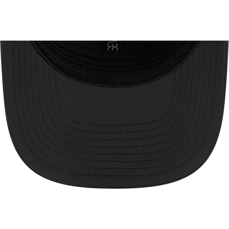 cappellino-curvo-nero-snapback-9seventy-stretch-snap-clubhouse-dei-los-angeles-dodgers-mlb-di-new-era