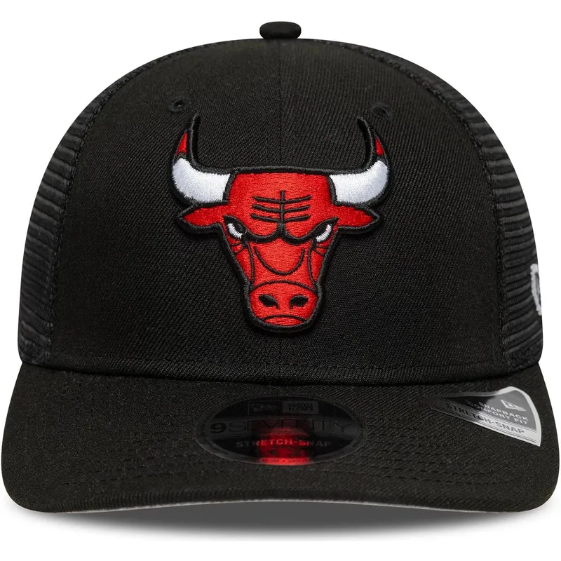 cappellino-trucker-nero-9seventy-stretch-snap-eg-dei-chicago-bulls-nba-di-new-era