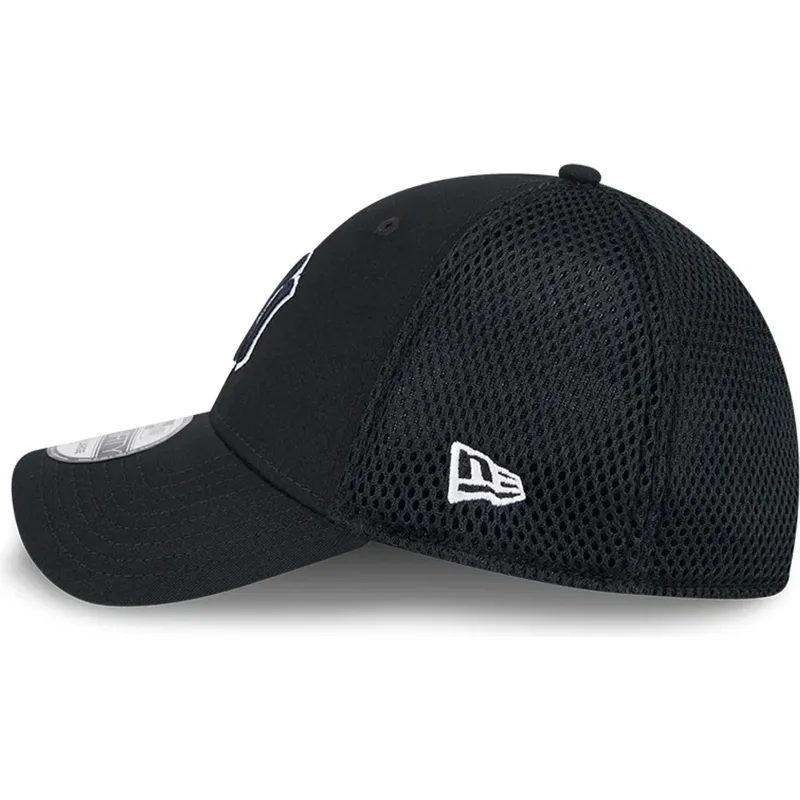 cappellino-trucker-nero-regolabile-con-logo-nero-39thirty-evergreen-neo-dei-new-york-yankees-mlb-di-new-era