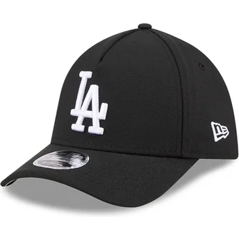 Gorra curva negra ajustada 39THIRTY M-Crown A Frame de Los Angeles Dodgers MLB de New Era