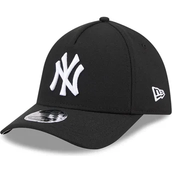 Cappellino curvo nero regolabile 39THIRTY M-Crown A Frame dei New York Yankees MLB di New Era