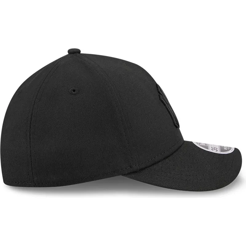 gorra-curva-negra-ajustada-con-logo-negro-39thirty-m-crown-a-frame-de-new-york-yankees-mlb-de-new-era