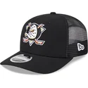 cappellino-trucker-nero-9seventy-stretch-snap-evergreen-di-anaheim-ducks-nhl-di-new-era