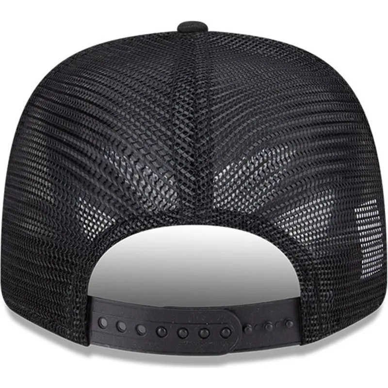 cappellino-trucker-nero-9seventy-stretch-snap-evergreen-di-anaheim-ducks-nhl-di-new-era