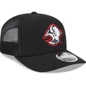 cappellino-trucker-nero-9seventy-stretch-snap-evergreen-dei-buffalo-sabres-nhl-di-new-era
