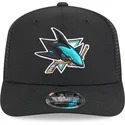 cappellino-trucker-nero-9seventy-stretch-snap-evergreen-di-san-jose-sharks-nhl-di-new-era