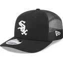 cappellino-trucker-nero-9seventy-stretch-snap-evergreen-dei-chicago-white-sox-mlb-di-new-era