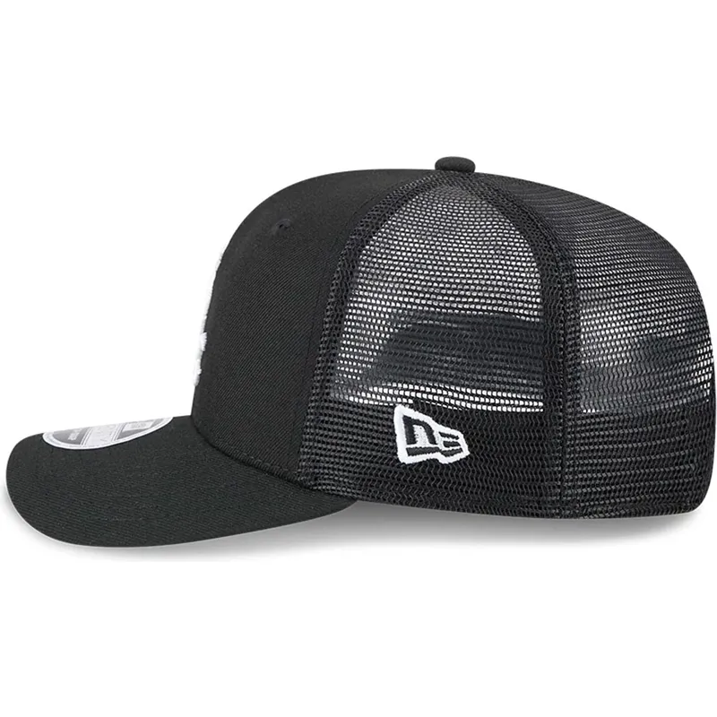 cappellino-trucker-nero-9seventy-stretch-snap-evergreen-dei-chicago-white-sox-mlb-di-new-era