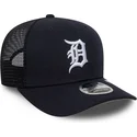 cappellino-trucker-blu-navy-9seventy-stretch-snap-evergreen-di-detroit-tigers-mlb-di-new-era