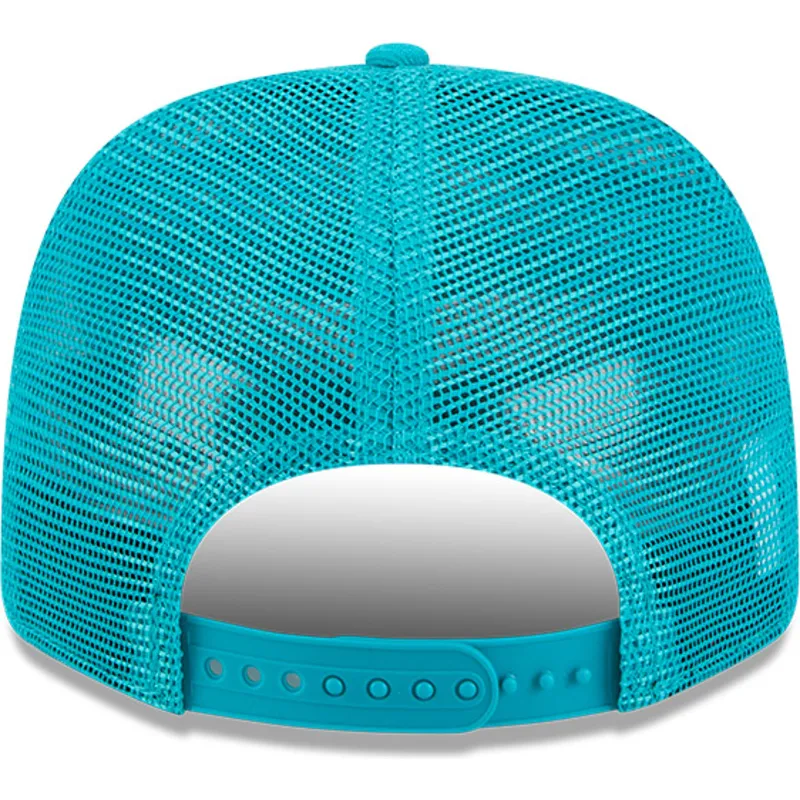 cappellino-trucker-blu-9seventy-stretch-snap-evergreen-dei-miami-dolphins-nfl-di-new-era