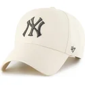 cappellino-curvo-beige-snapback-mvp-dei-new-york-yankees-mlb-di-47-brand