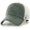 cappellino-trucker-verde-clean-up-trailer-script-mesh-dei-new-york-yankees-mlb-di-47-brand